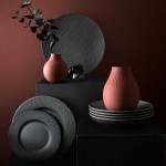 Ваза Perle 20 см Manufacture Collier Terre Villeroy & Boch Ваза Perle 20 см Manufacture Collier Terre Villeroy & Boch